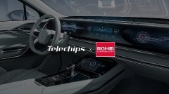  罗姆SoC用PMIC被无晶圆厂半导体制造商Telechips的 新一代座舱电源参考设计采用